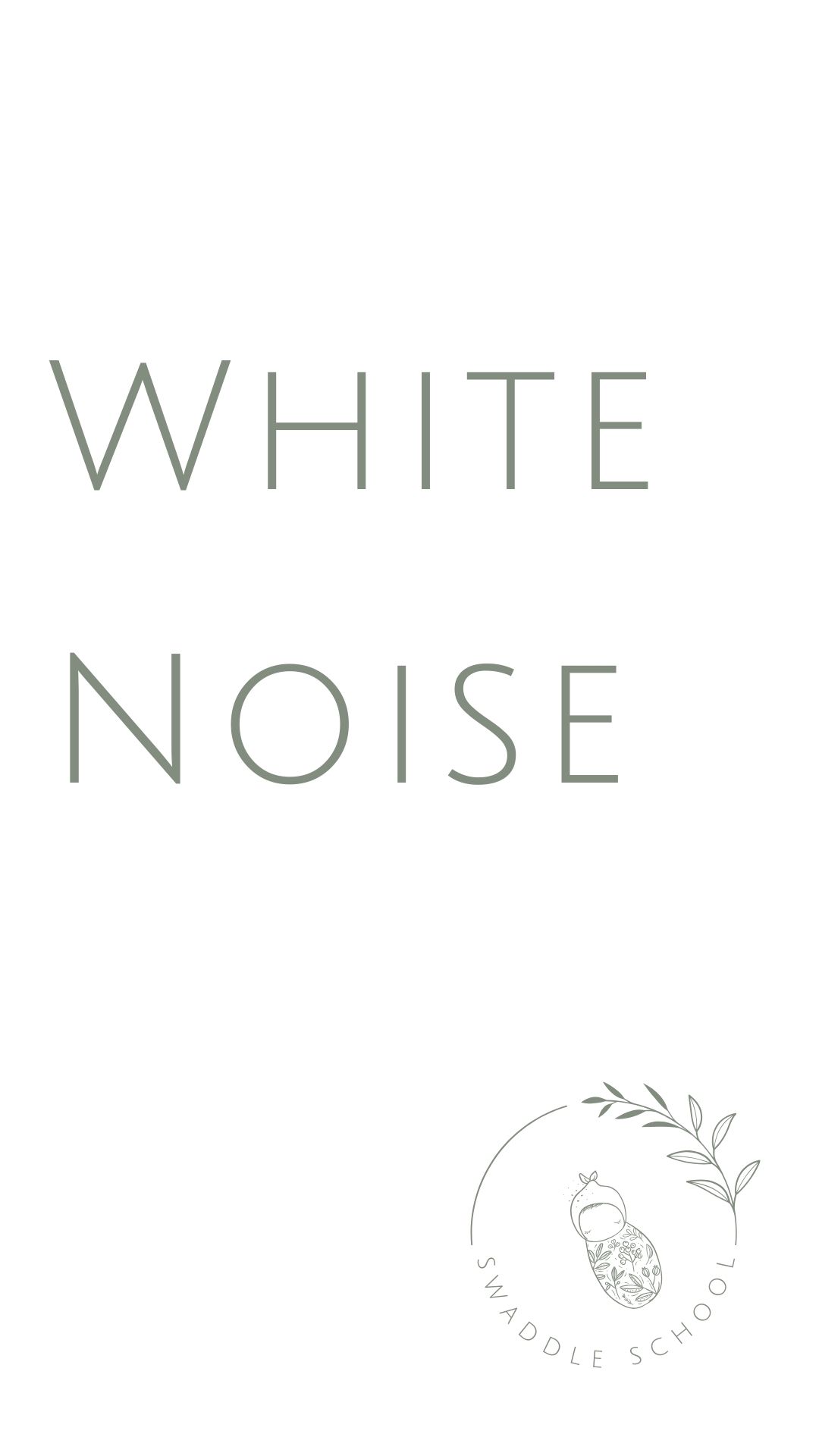 Blog: White Noise
